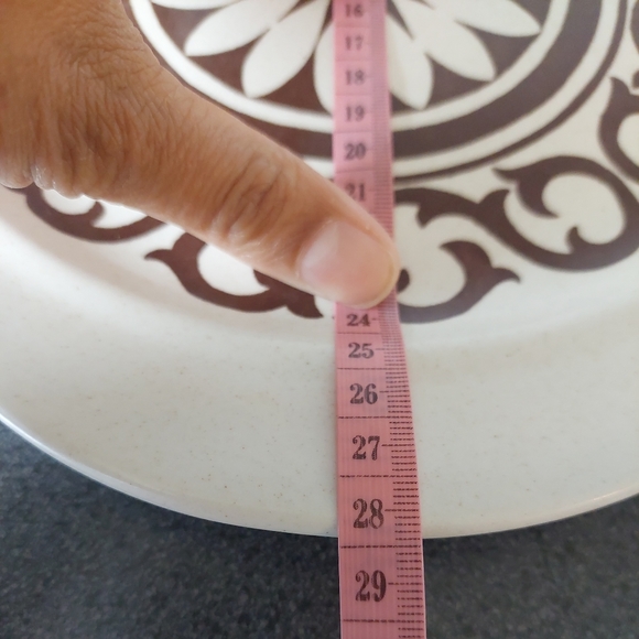 J&G Meakin Maidstone Hanley Vintage Cream Brown Oval Steak Plates Set Of 7 - Picture 6 of 7